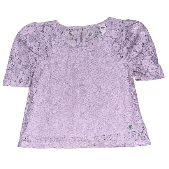 Justice Lace Cropped Top - Picture 1 of 10